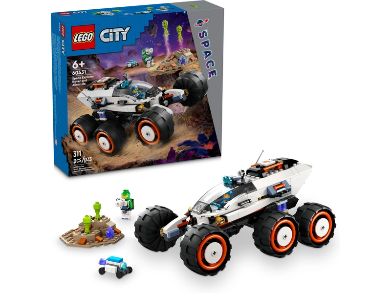 LEGO City - Vesmírne výskumné vozidlo a mimozemský život