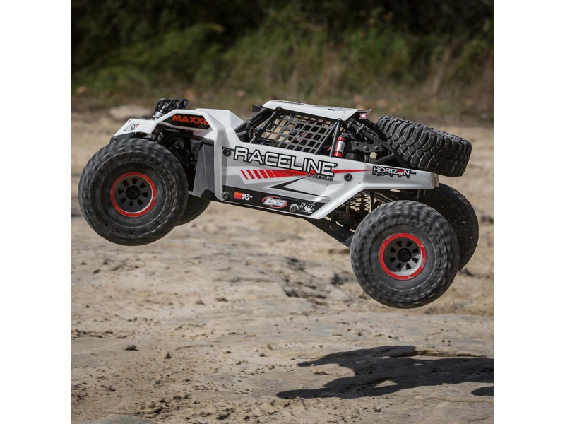 RC auto Losi Super Rock Rey V2 1:6 4WD RTR, biele