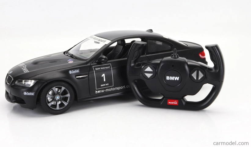Mondomotors BMW radu 3 M3 Coupe (e46) N 1 Racing 2003 1:14 Matt Black