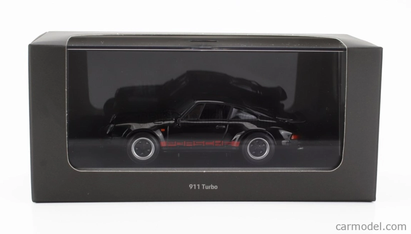Minichamps Porsche 911 930 Turbo Coupe 1977 - 50 rokov Porsche Design 1:43 čierna