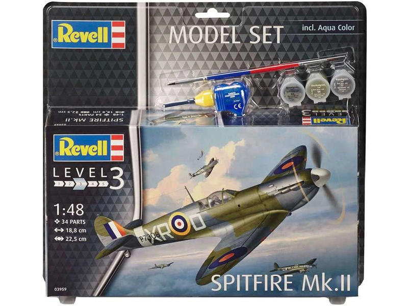 Sada Revell Supermarine Spitfire Mk.II (1:48)