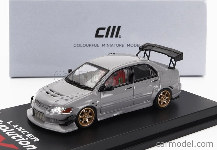 Cm-models Mitsubishi Lancer Evo Ix 2003 1:64 sivá