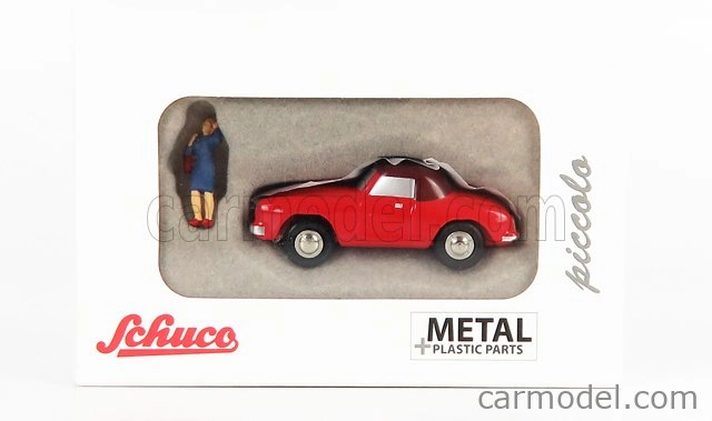 Schuco Mercedes benz Sl-class 190sl Spider 1955 - Personal Car N.rosemarie 1:87 Red