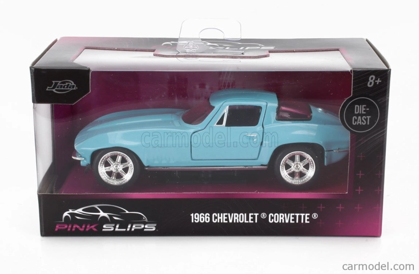 Jada Chevrolet Corvette Coupe 1966 1:32 svetlomodrá
