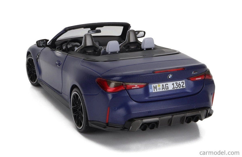 Minichamps BMW radu 4 M4 (g83) Cabriolet 2020 1:18 Matt Blue