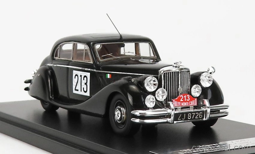Matrix scale models Jaguar Mkv 3.5l N 213 Rally Montecarlo 1951 N.t.bailey - M.carey 1:43 Black