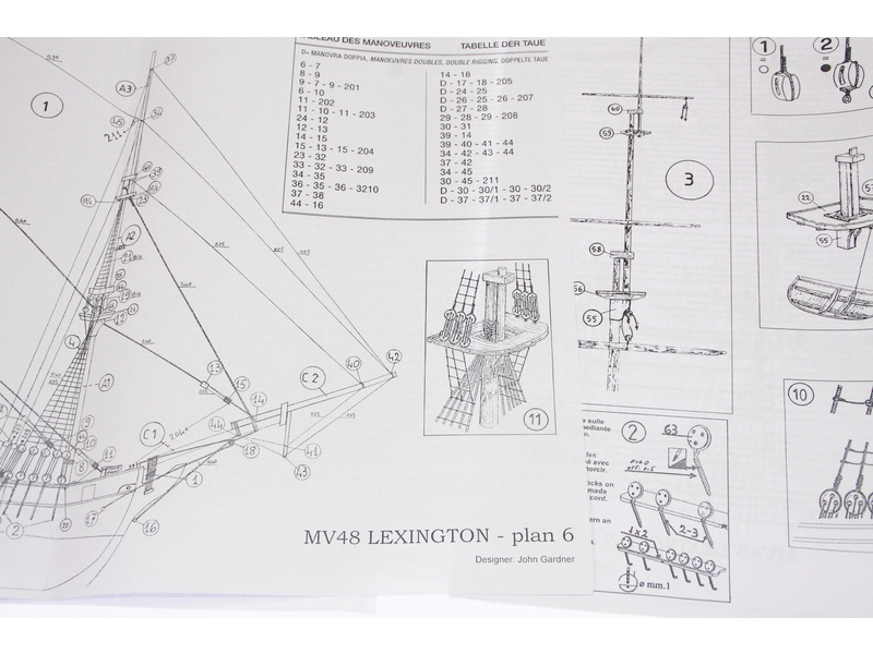 MAMOLI Lexington 1775 1:100 kit