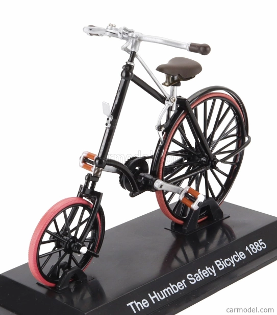 Edicola Bicicletta The Humber Safety Bicycle 1885 1:15 Black Red