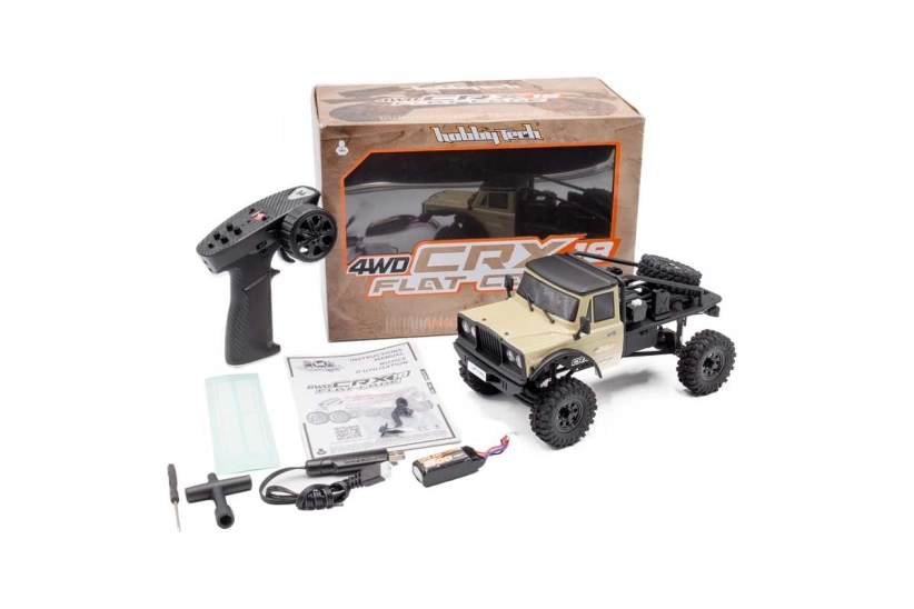 RTR HOBBYTECH CRX18 Truck Trial 1/18, 4wd, Honcho verzia – piesočná farba