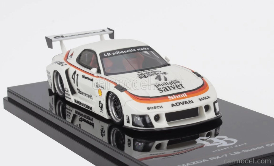 Truescale Mazda Rx-7 Lb Works Super Silhouette N 41 Racing 2006 1:43 ...