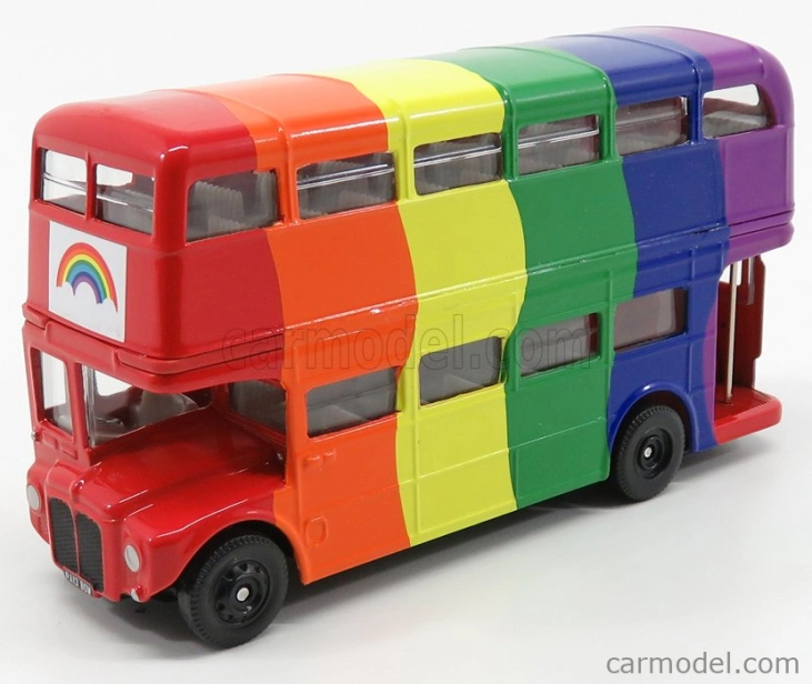 Corgi Routemaster Rml 2757 Autobus Londýn 1956 - Peace & Love 1:76 Rôzne