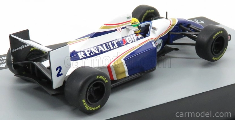 Edicola Williams F1 Fw16 Team Rothmans Renault N 2 Brazilian Gp 1994 Ayrton Senna 1:43 Biela Modrá
