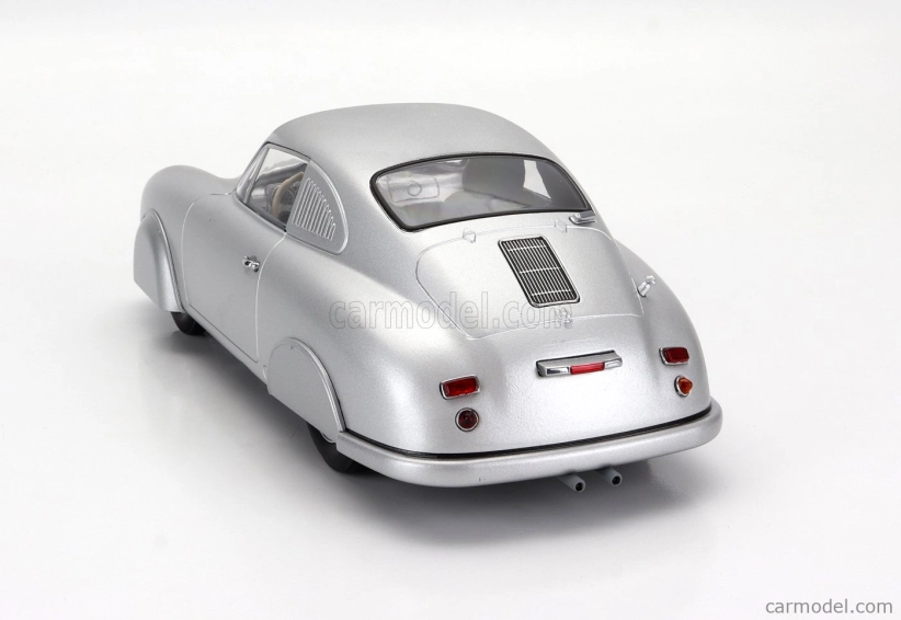 Werk83 Porsche 356 Sl Coupe verzia s jednoduchou karosériou 1951 1:18 strieborná