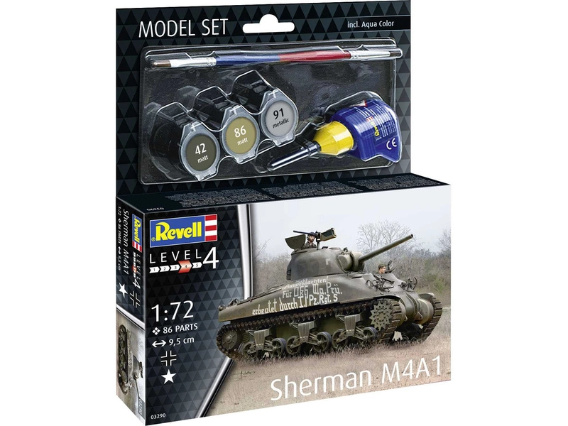 Revell Sherman M4A1 (1:72) (súprava)
