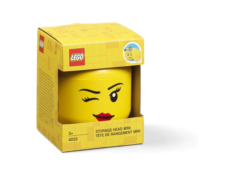 LEGO úložná hlava mini - chlapec