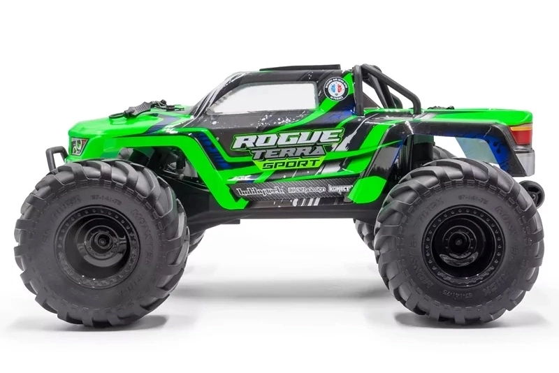 ROGUE TERRA SPORT RTR Brushless Monster Truck 4WD (15 kg servo), zelená