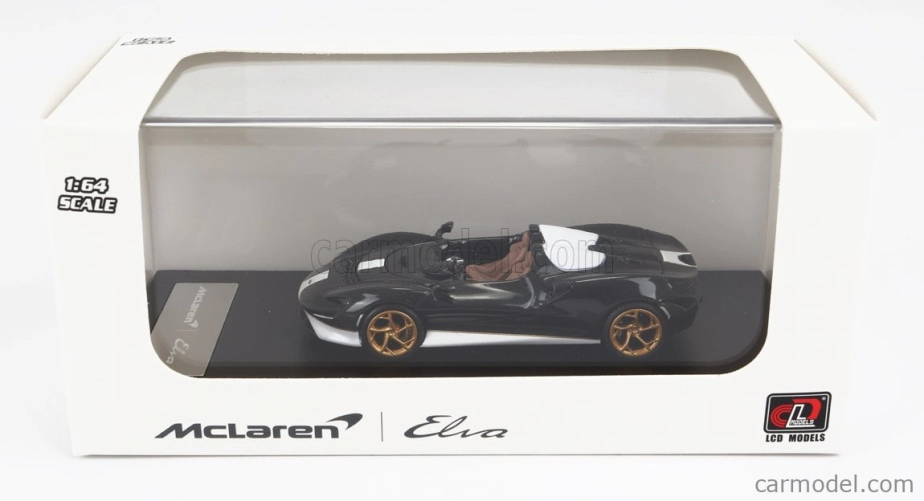 Lcd-model Mclaren Elva 2020 1:64 Zelená Bílá