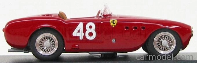 Art-model Ferrari 225s N 48 Targa Florio 1952 V.marzotto 1:43 Červená