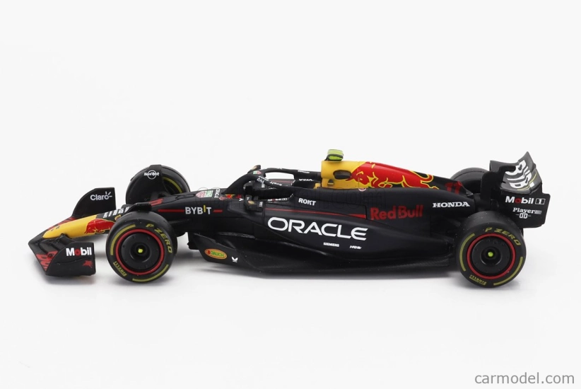 Bburago Red bull F1 Rb20 Team Oracle Red Bull Racing N 11 Season 2024 Sergio Perez 1:43 modrá žltá červená