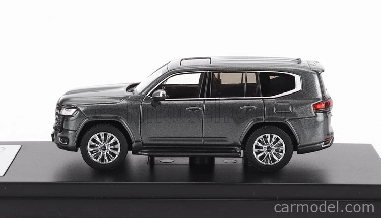 LCD model Toyota Land Cruiser Lc300-zx 2022 1:64 sivá