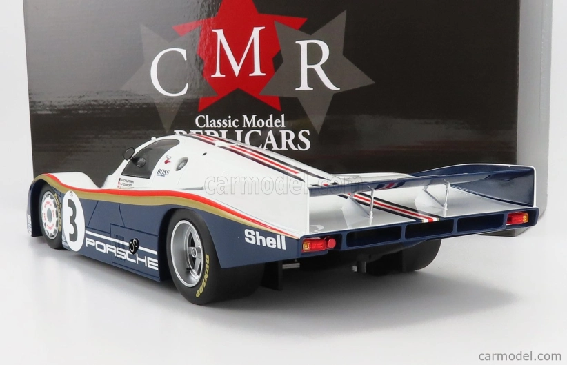 Cmr Porsche 956l 2.6l Turbo Team Rothmans Porsche N 3 Winner 24h Le Mans 1983 Al Holbert - Hurley Haywood - Vern Schuppan 1:12 Bílá Modrá