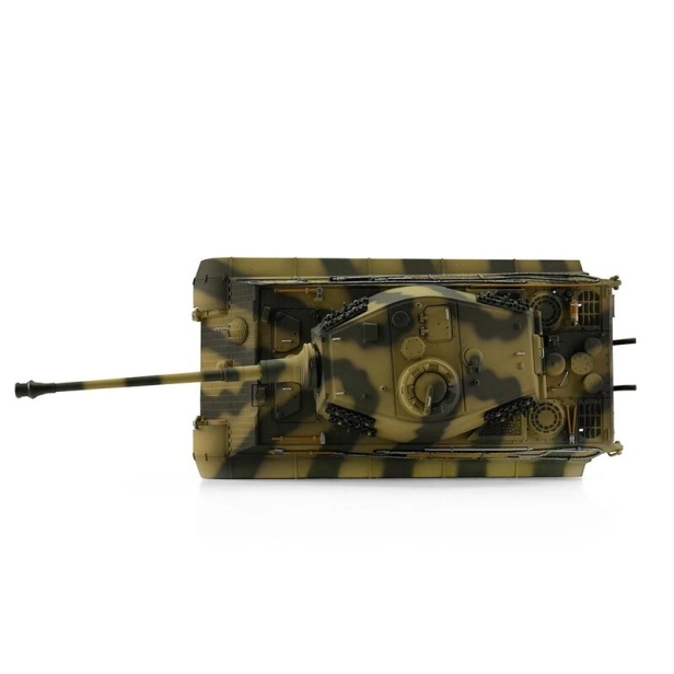 TORRO tank PRO 1/16 RC Königstiger vícebarevná kamufláž - infra IR - Servo