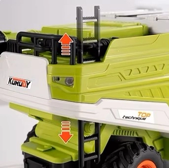 RC kombajn s rezačkou na kukuricu 1:24