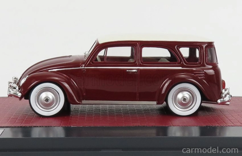 Modely v mierke Matrix Volkswagen Fusca Sw Station Wagon Prototyp 1962 1:43 Hnedá biela