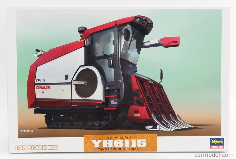 Hasegawa Yanmar Yh6115 Mietitrebbia 1:35 /