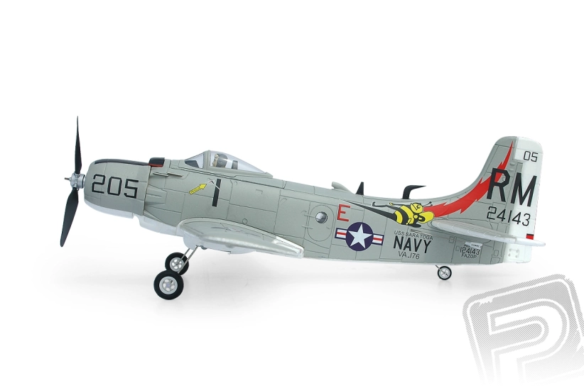 RC lietadlo A1D Skyraider V2 (Baby WB) M1