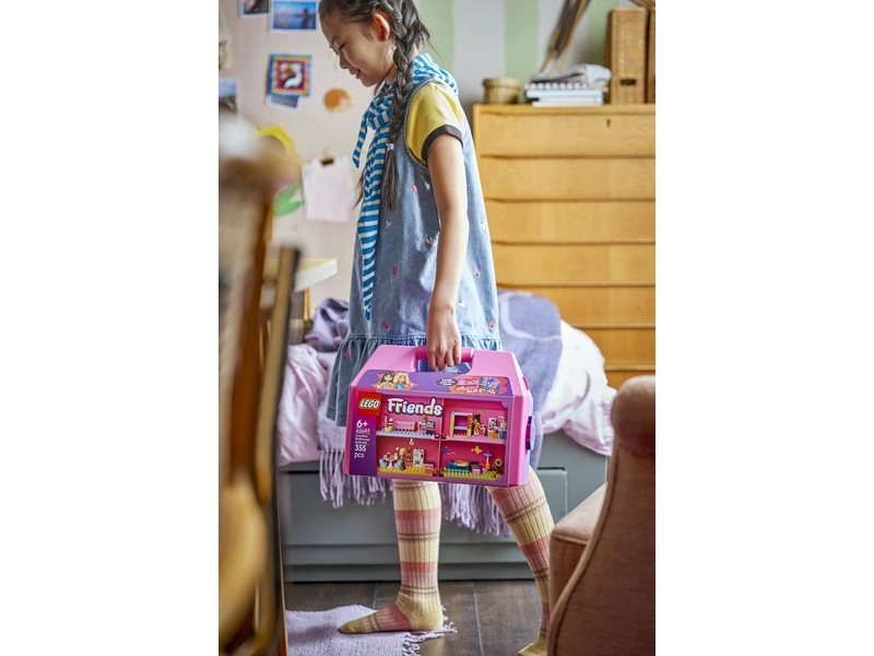 LEGO Friends - Kreativní kufřík a domek pro panenky