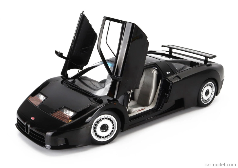 Bugatti Eb110 1991 v mierke 1:12 čierna