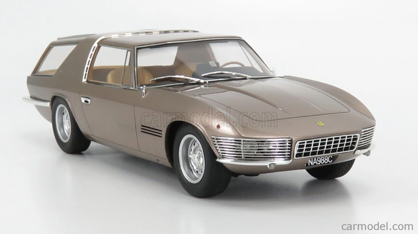Modely v mierke Matrix Ferrari 330gt Ch.7963 Shooting Brake Vignale 1968 1:18 Béžová farba