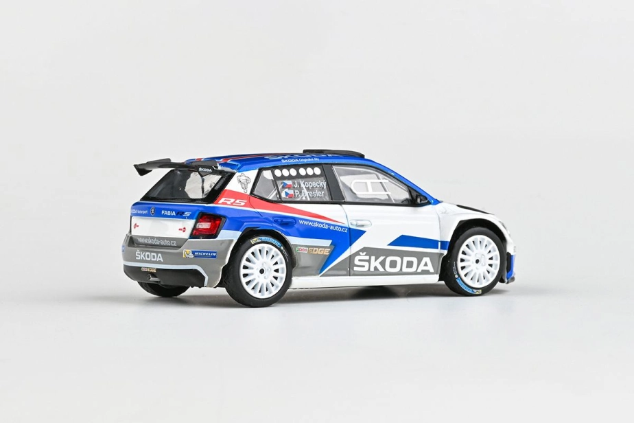 Abrex Škoda Fabia III R5 (2015) 1:43 - Škoda Motorsport Design CS 2018 | RCprofi.sk