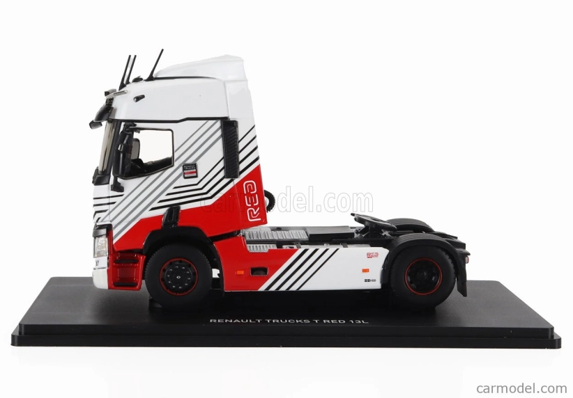 Eligor Renault T480 ťahač červený 13l 2-assi 2021 1:43 bielo-červený