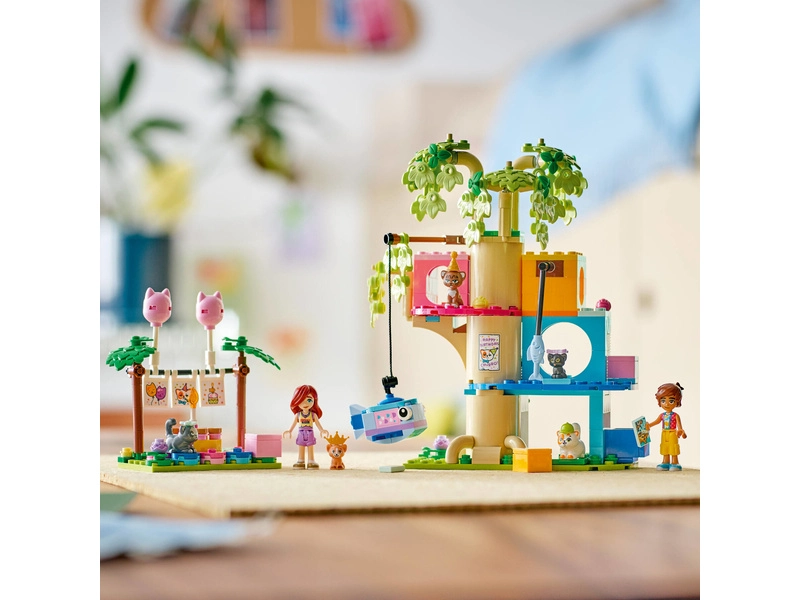 LEGO Friends - Mačacia narodeninová párty a domček na strome