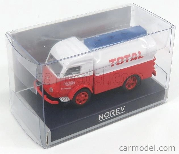 Norev Renault Galion Cisternové vozidlo Palivo Celkom 1963 1:87 Červená biela modrá
