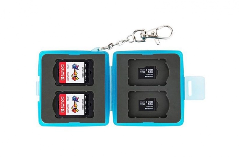 Úložný box na pamäťové karty JJC (4 herné karty pre Nintendo Switch + 4TF)