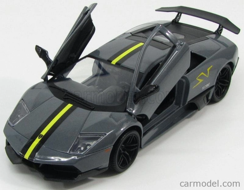 Motor-max Lamborghini Murcielago Lp670-4 Sv Superveloce China Limited Edition 2011 1:24 Grey Met