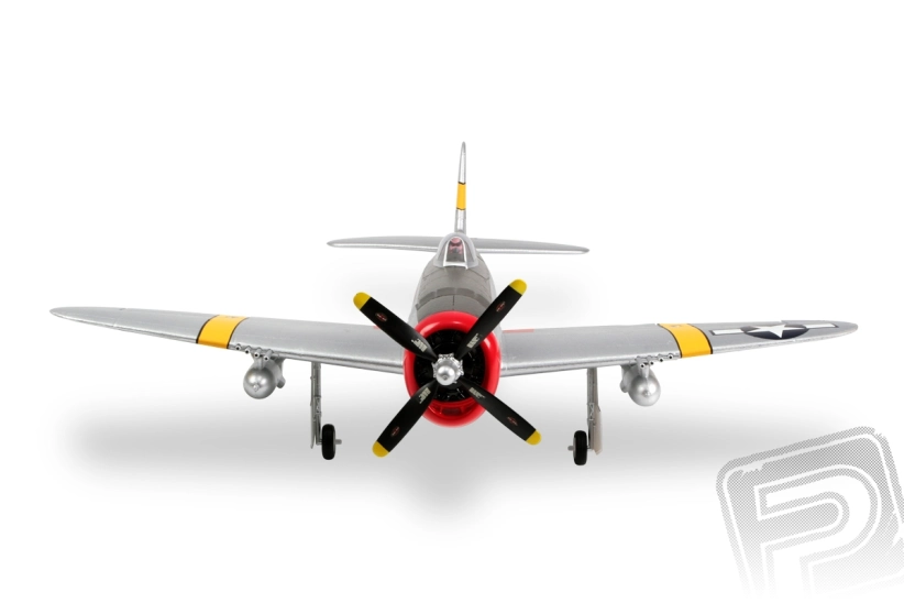 RC lietadlo P-47 Thunderbolt V2 Hunter, mód 1