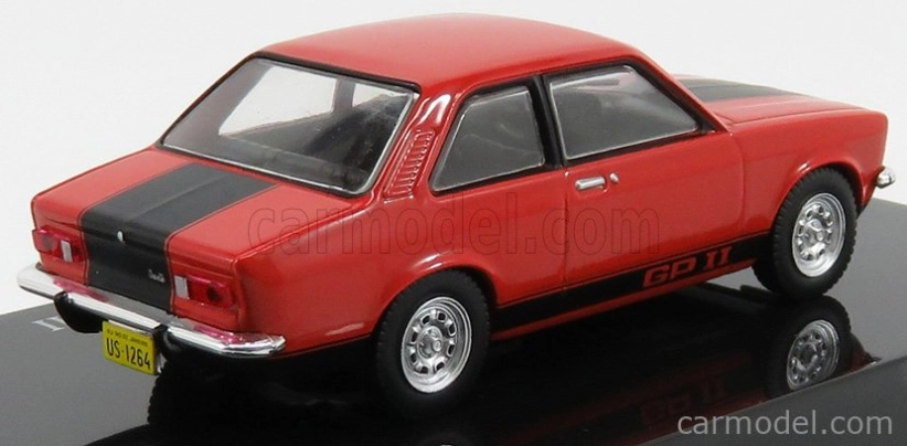 Edicola Chevrolet Chevette Gpii 1977 - Opel Kadett 1:43 červená čierna
