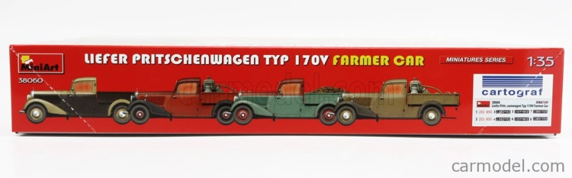 Miniart Mercedes benz typ 170v Liefer Pritschenwagen 1935 1:35 /