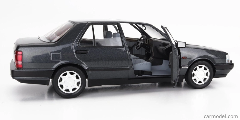 Mitica-diecast Lancia Thema Turbo 16v Lx 2s 1991 1:18 Nero Metallescente 429 Black Met