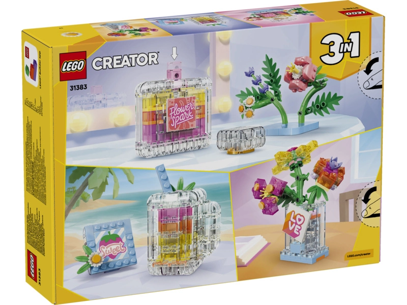 LEGO Creator - Parfém s ozdobnými květinami