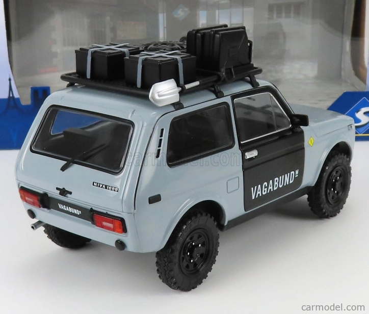 Solido Lada Niva Vagabund 1980 1:18 Sivá