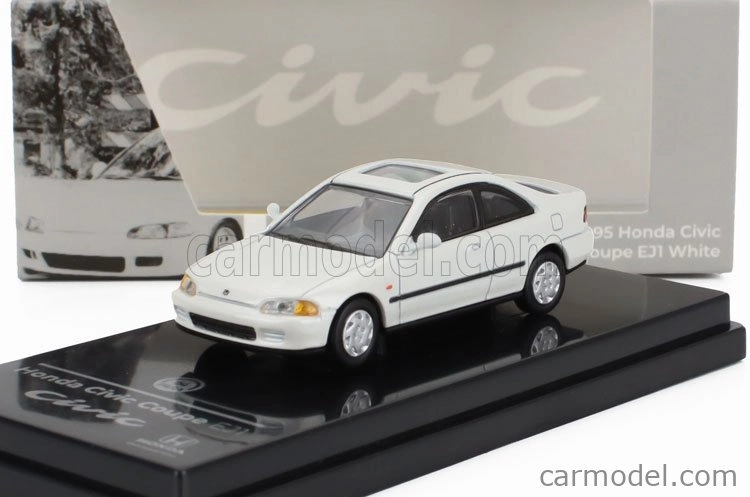 Paragon-models Honda Civic Coupe Ej1 Lhd 1995 1:64 Biela