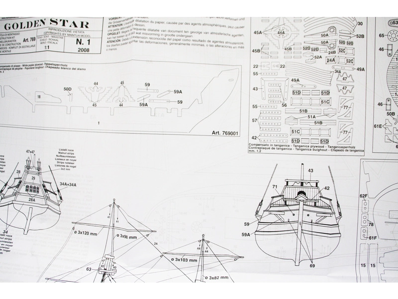 Mantua Model Golden Star 1:150 kit