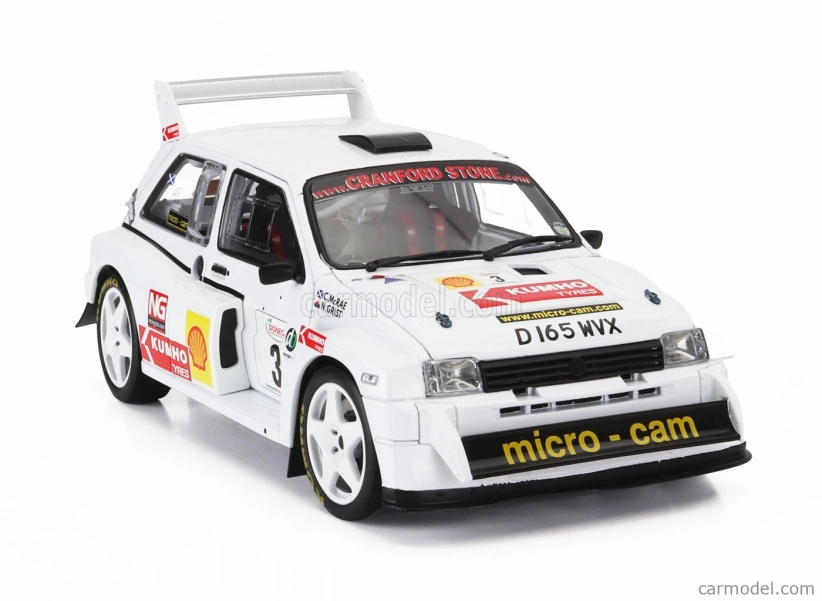 Sun-star Austin Mg Metro 6r4 N 3 Rally Shell Donegal International 2006 Colin Mcrae - Nicky Grist 1:18 Bílá