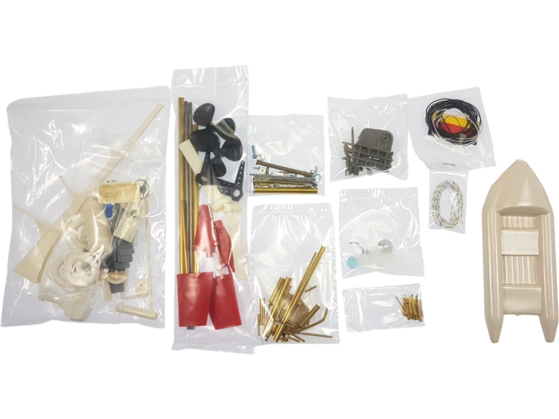 ROMARIN policajný čln W3 s doplnkami 1:25 kit