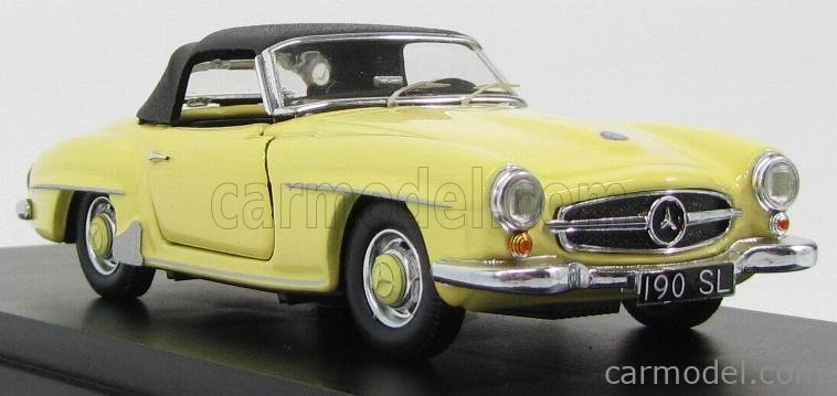 Rio-models Mercedes benz Sl-class 190sl (w121) Spider Closed 1955 1:43 Cream Black